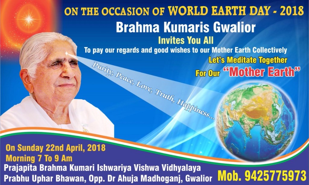 World Earth Day Programe news 22 April 2018