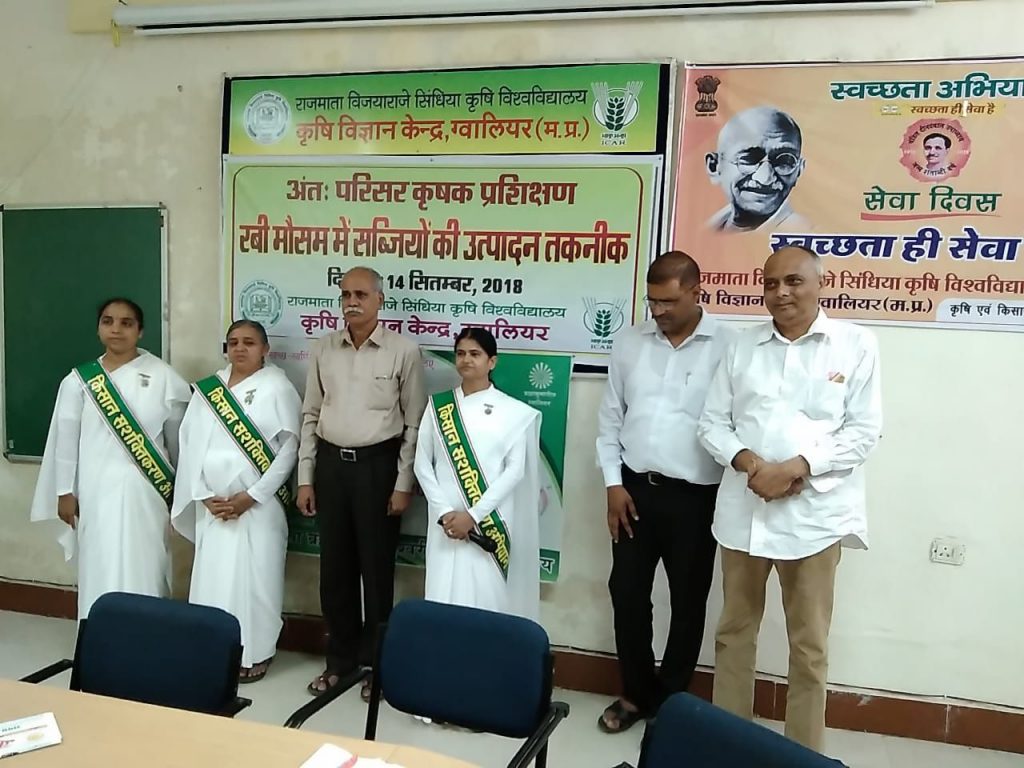 मध्यप्रदेश किसान सशक्तिकरण अभियान 5 दिन के लिए ग्वालियर जिले में