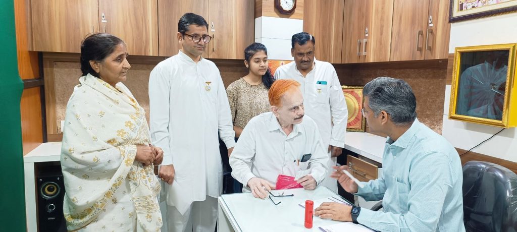 निःशुल्क नेत्र परीक्षण शिविर