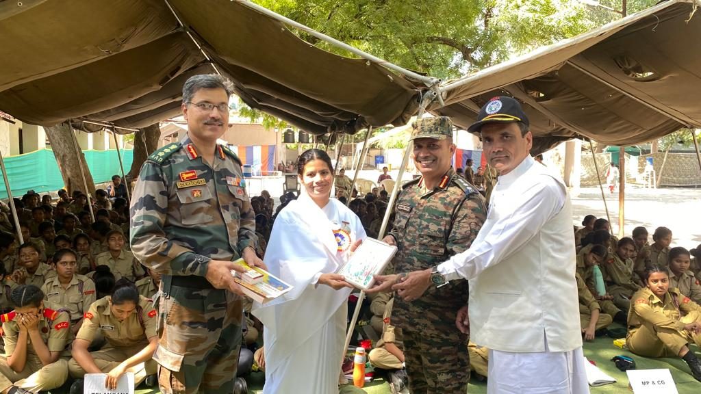 एन.सी.सी. कैडेट्स के लिए “माइंड पॉवर ट्रेनिंग” का आयोजन