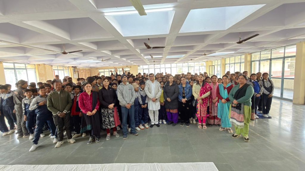 किड्डीज कॉर्नर हायर सैकंडरी स्कूल में परीक्षा मित्र के तहत कार्यक्रम आयोजित