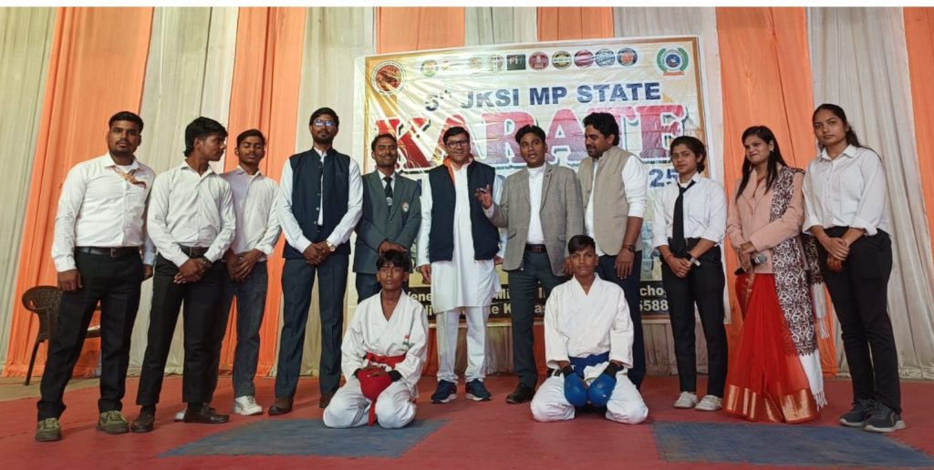 नोबल माइंड्स इंटरनेशनल स्कूल में राज्य कराटे चैंपियनशिप 2025 का हुआ भव्य आयोजन