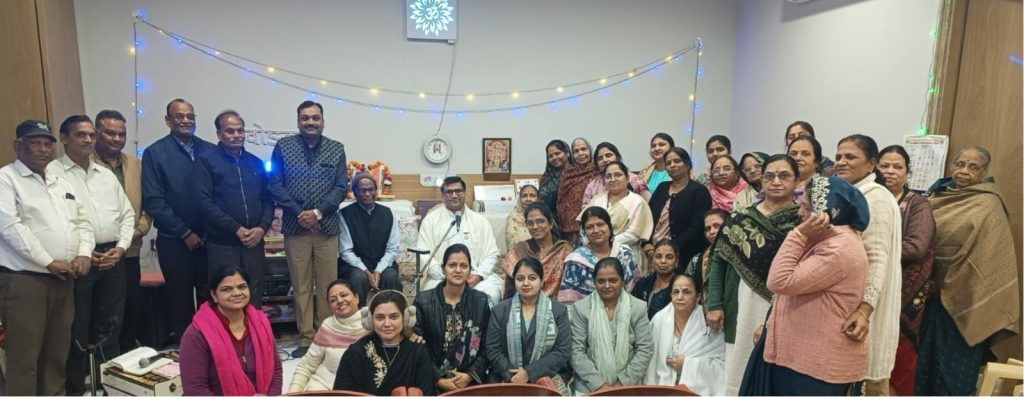 हेलीपेड कॉलोनी में राजयोग ध्यान शिविर का हुआ आयोजन